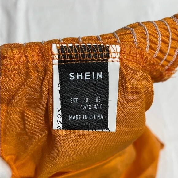 SHEIN Tied Backless Crop Top-SIZE L - Picture 5 of 5